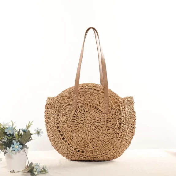 Tas Anyaman Boho Buatan Tangan Vintage