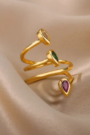 Aesthetic Boho Rings for Moms