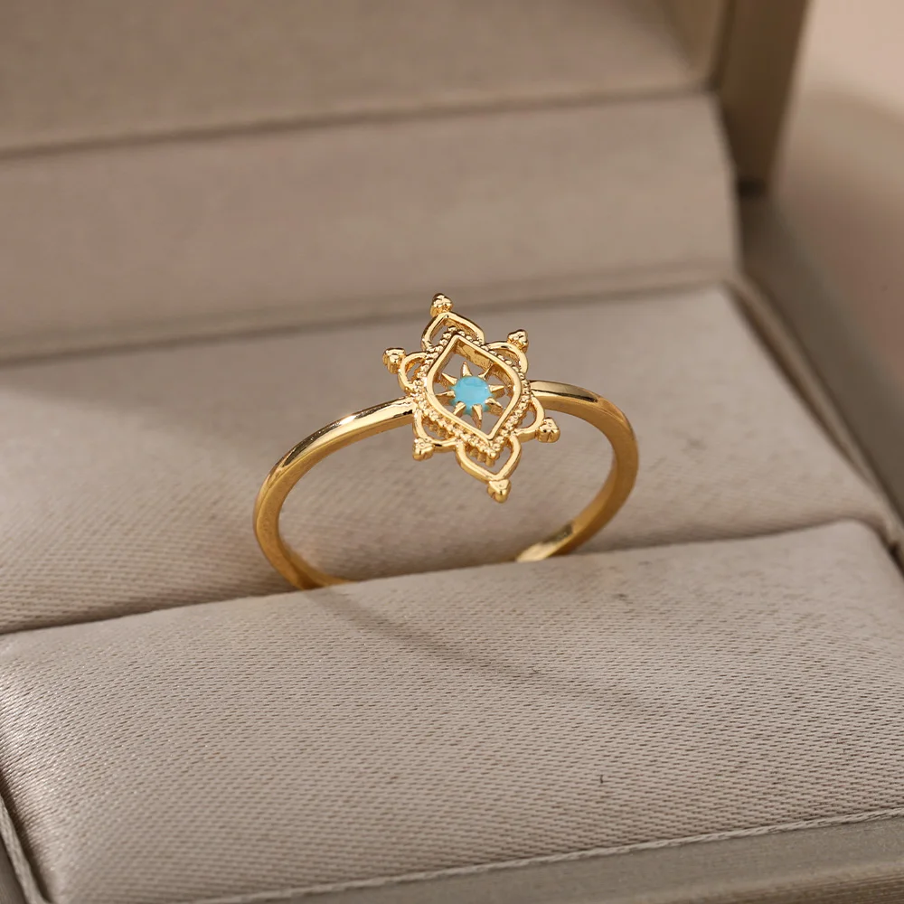 gypsy Ring Gold Color Beauty
