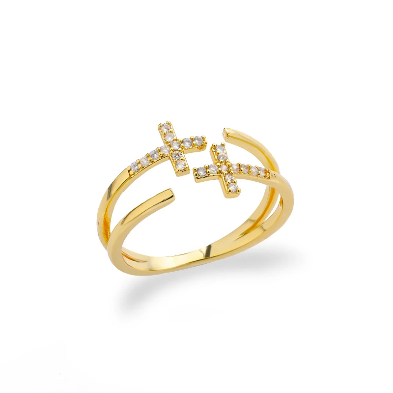 boho Zigzag Zircon Ring Jewelry