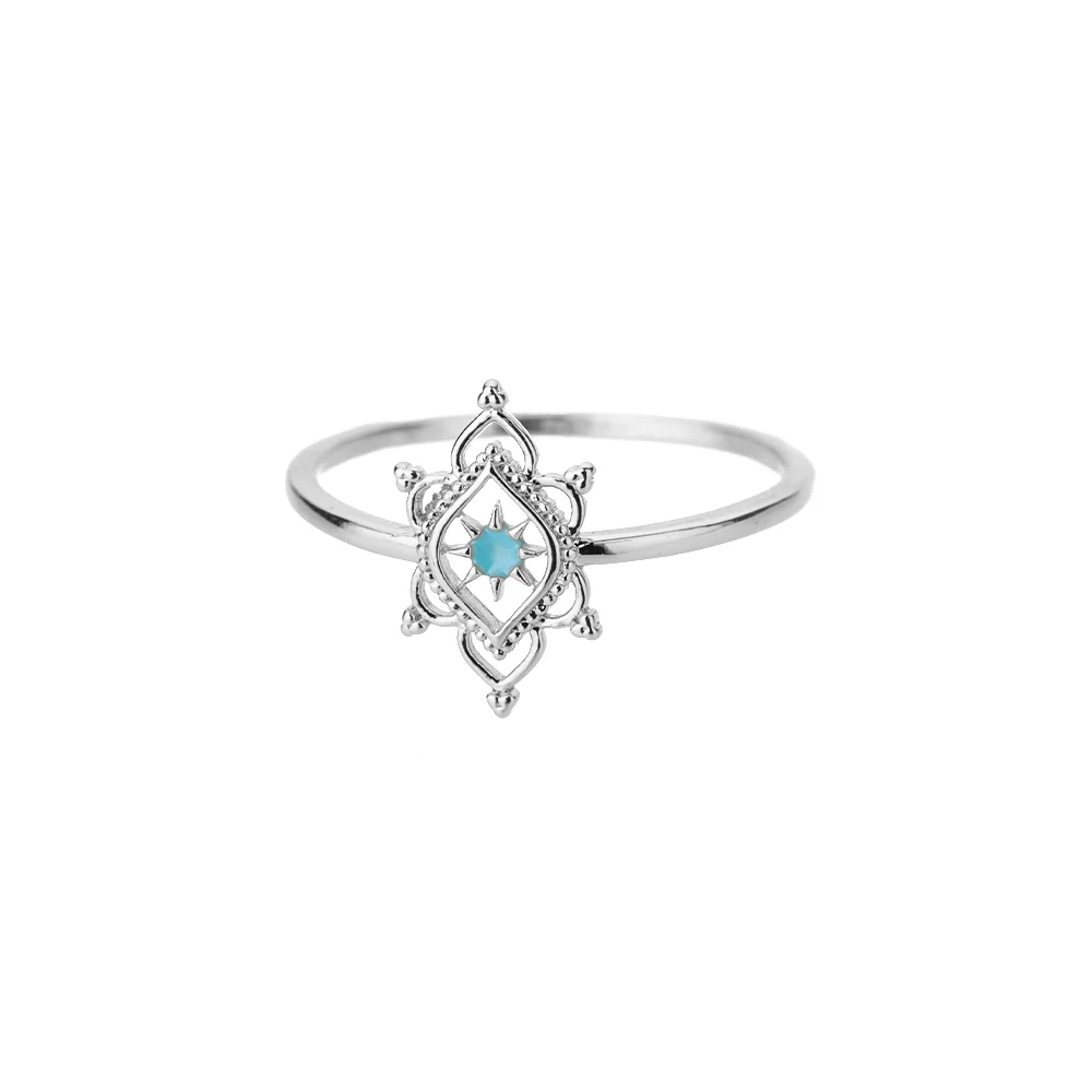 boho Ring Gold Color Beauty