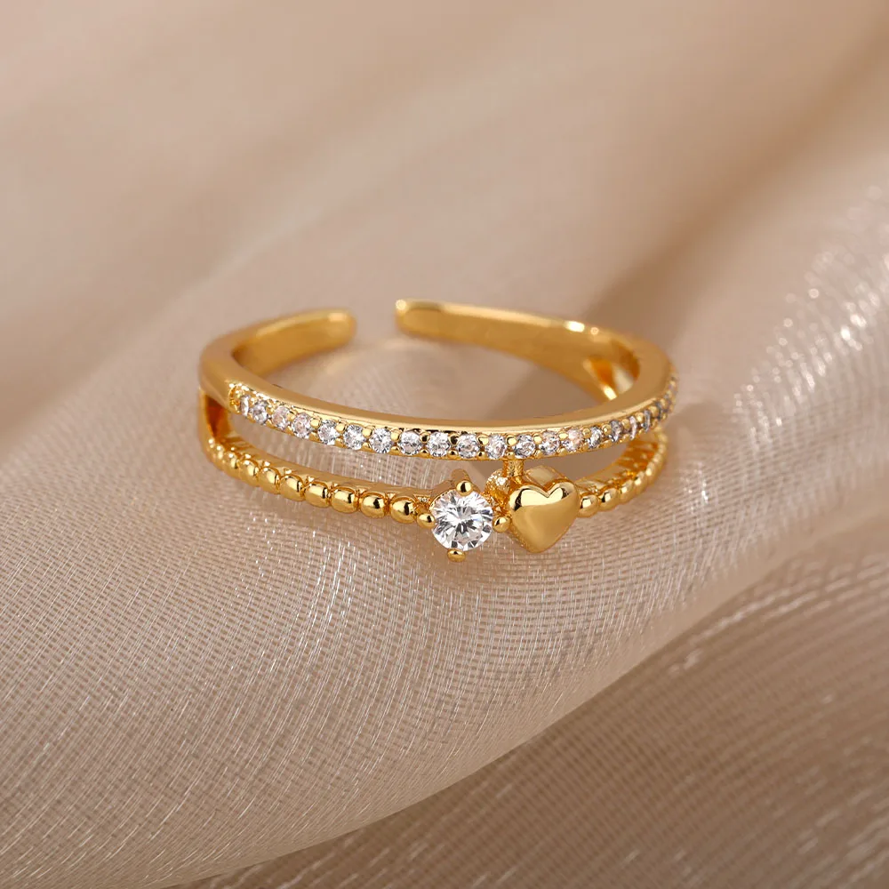 gypsy Heart Ring for Women