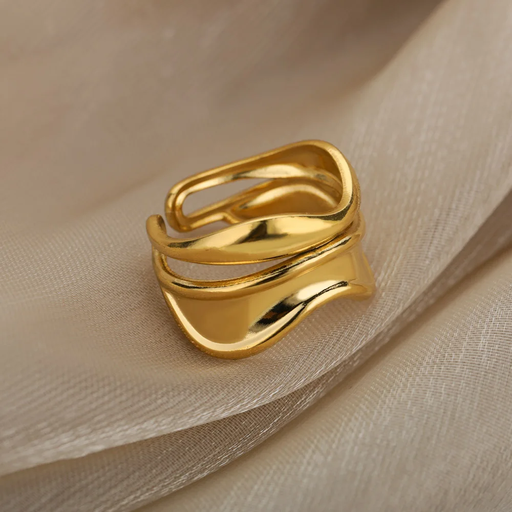 Golden hippie Ring for Women