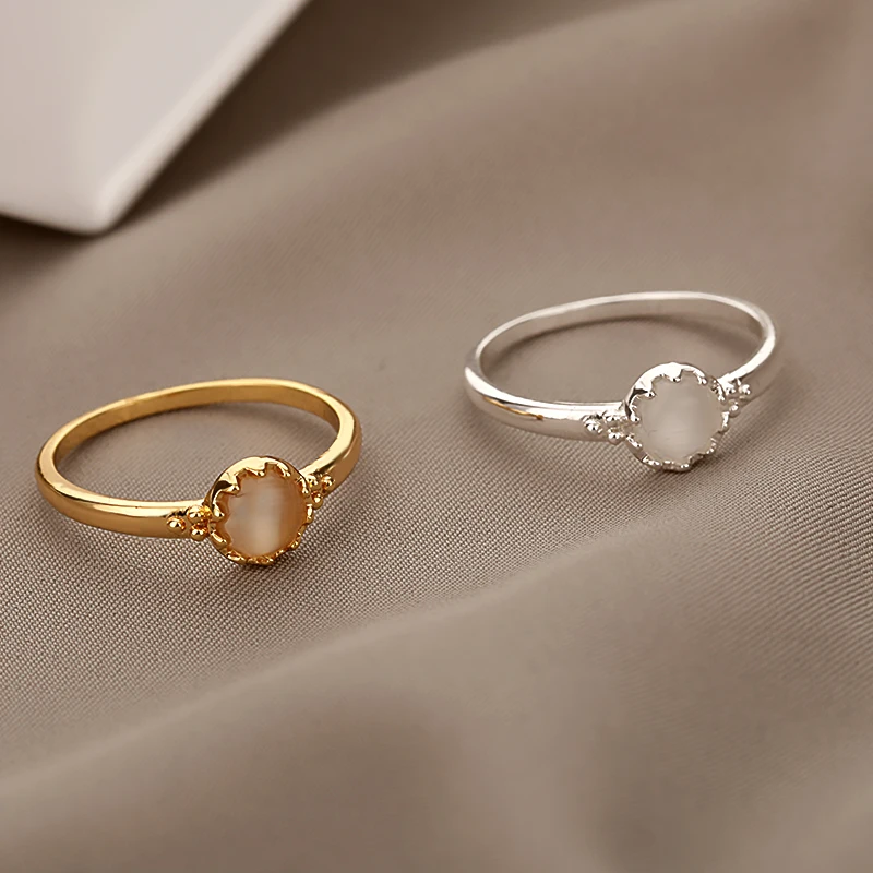 Vintage Gold vintage Stone Ring