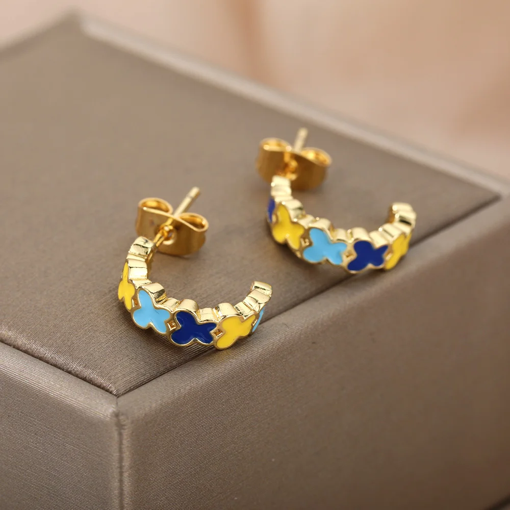 Heart Shaped bohemian Earrings