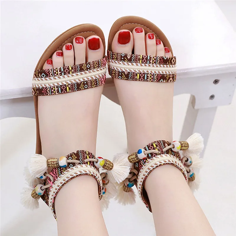 gypsy Sandals Summer Ethnic Style