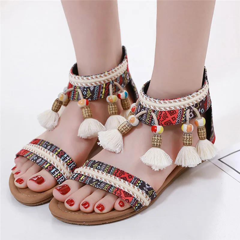 hippie Sandals Summer Ethnic Style