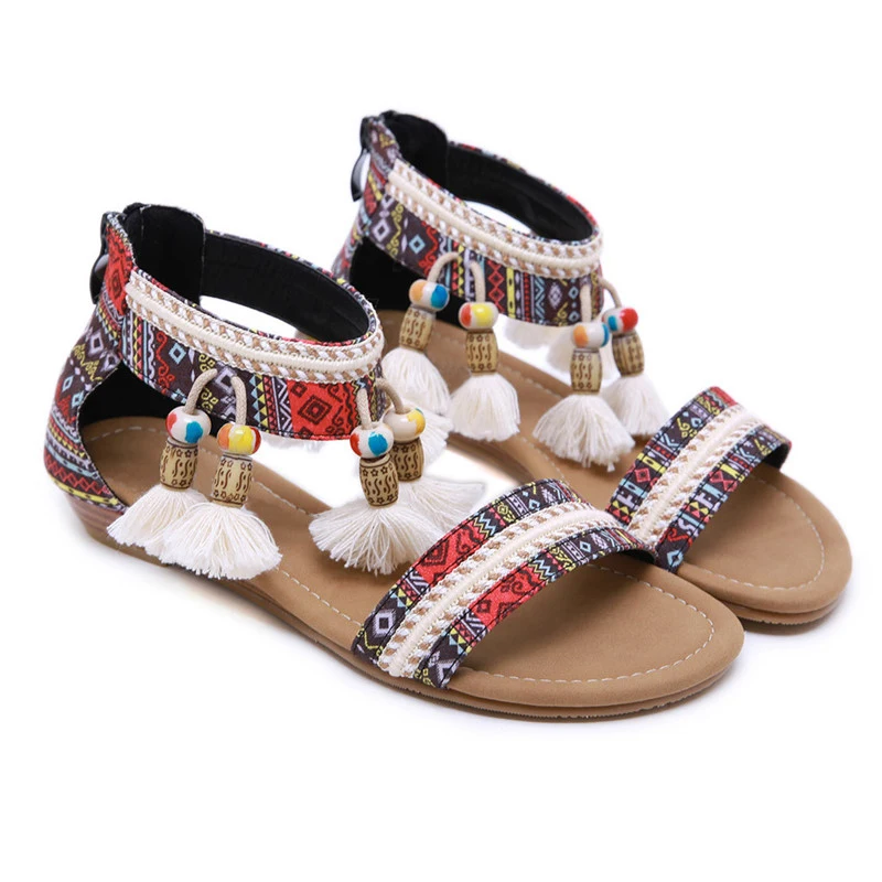 hippie Sandals Summer Ethnic Style