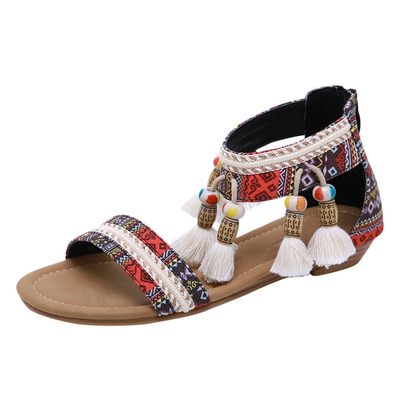 bohemian Sandals Summer Ethnic Style