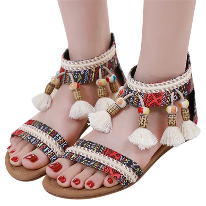 vintage Sandals Summer Ethnic Style