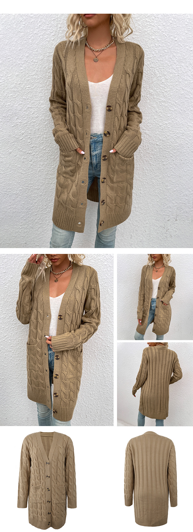 bohemian Cardigan Cozy Knit Fashion