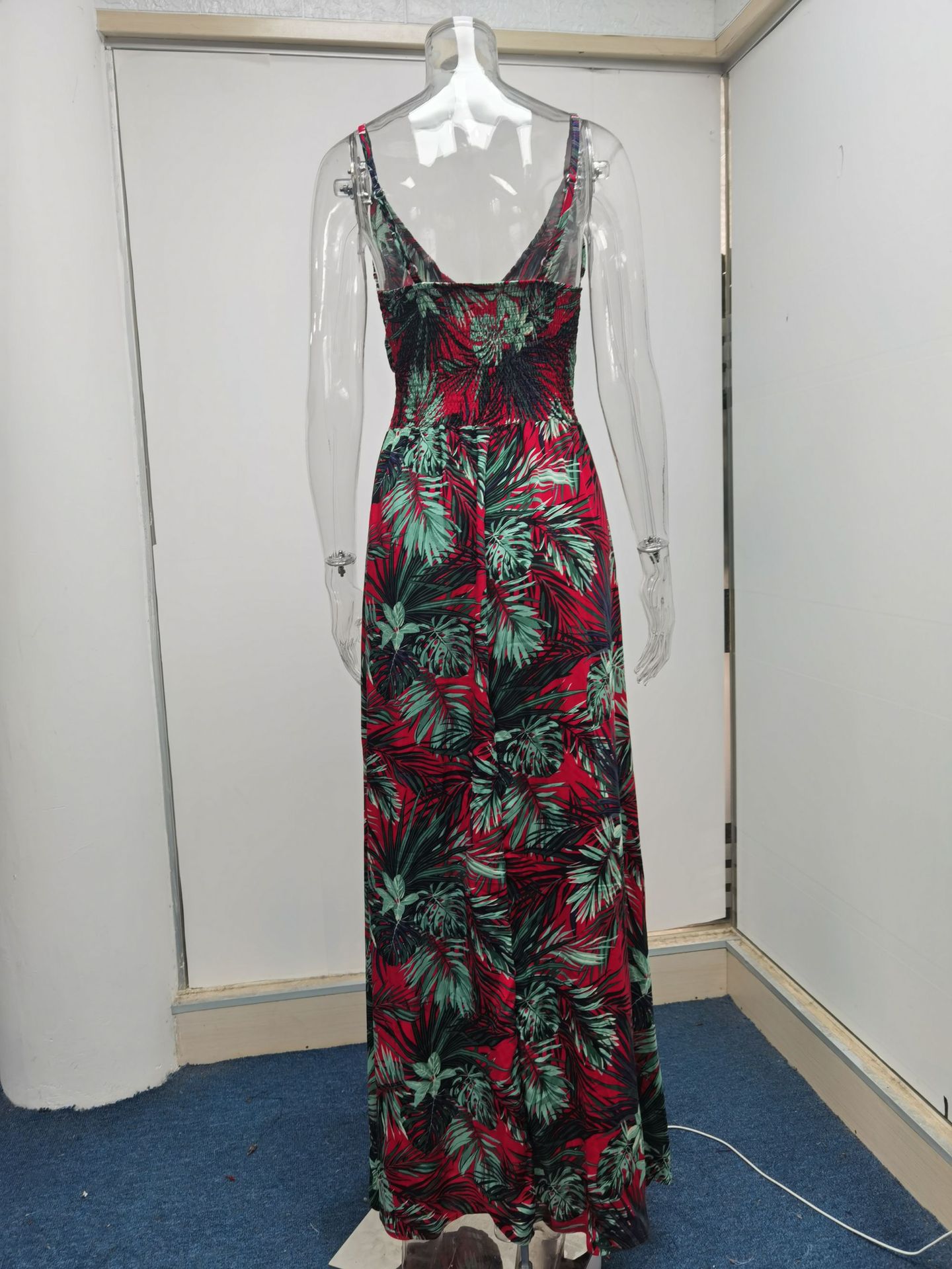 Floral boho Maxi Dress Summer