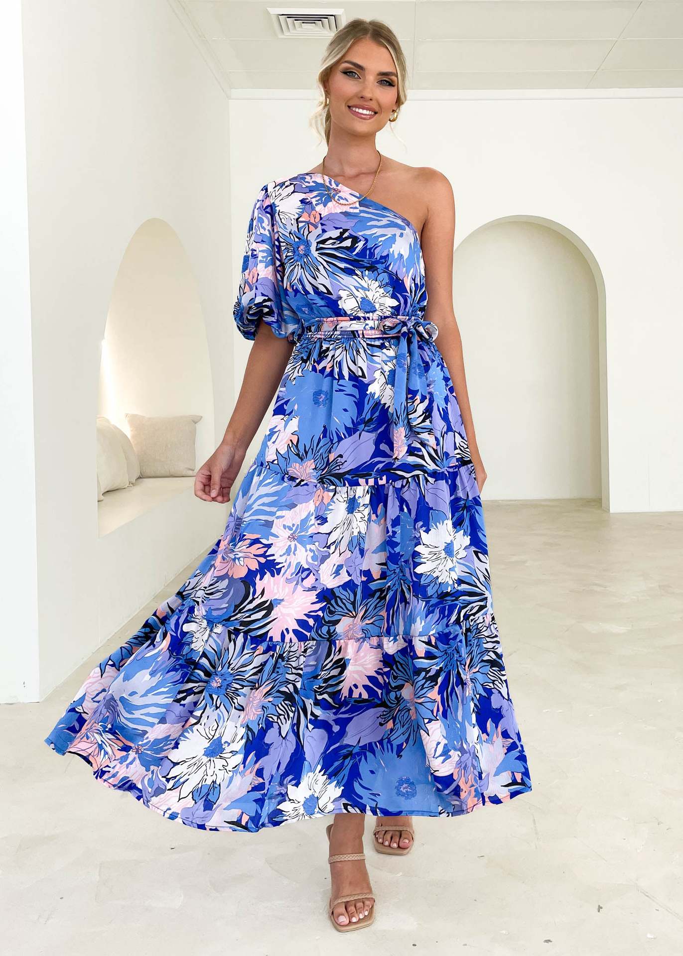 Elegant gypsy Maxi Dress Summer