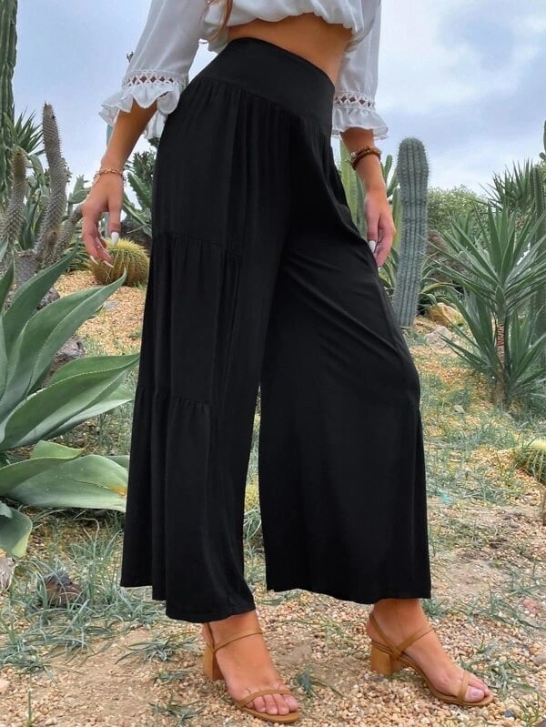 vintage Flare Pants High Waist