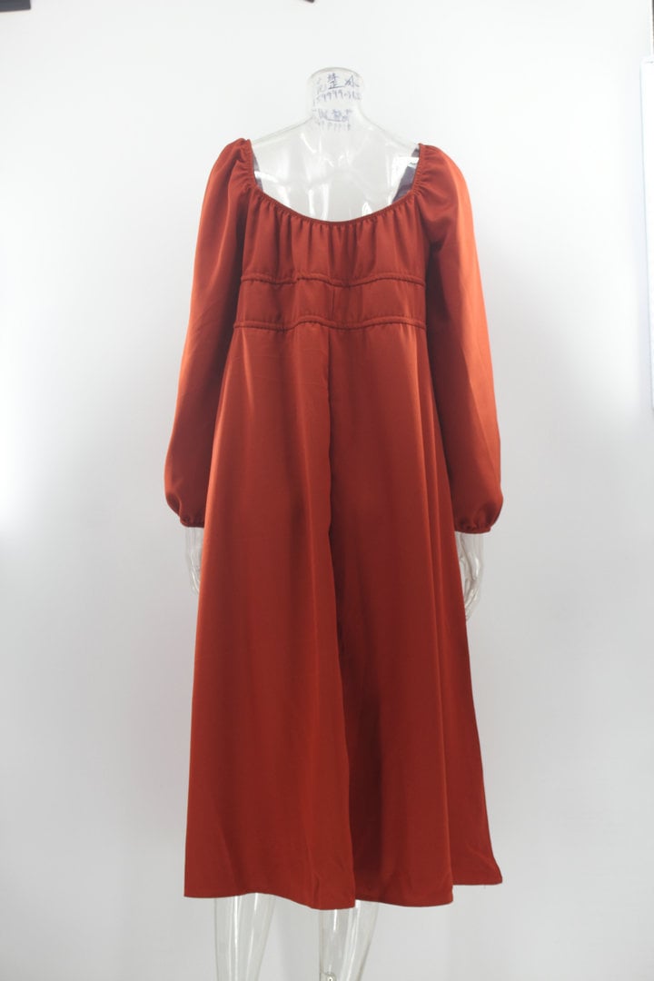 Elegant hippie Dress Swing Style