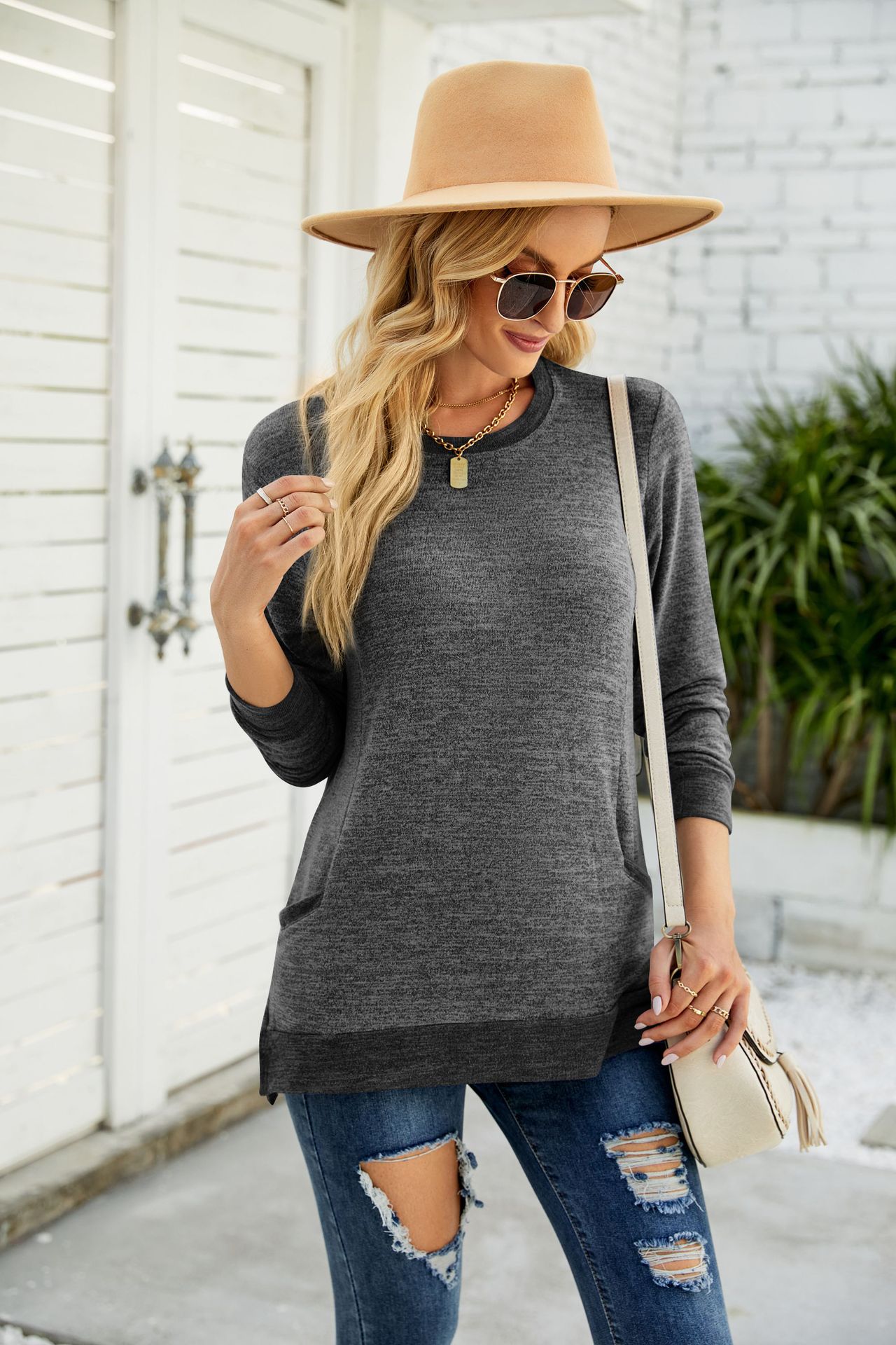 Cozy hippie Pullover for Women
