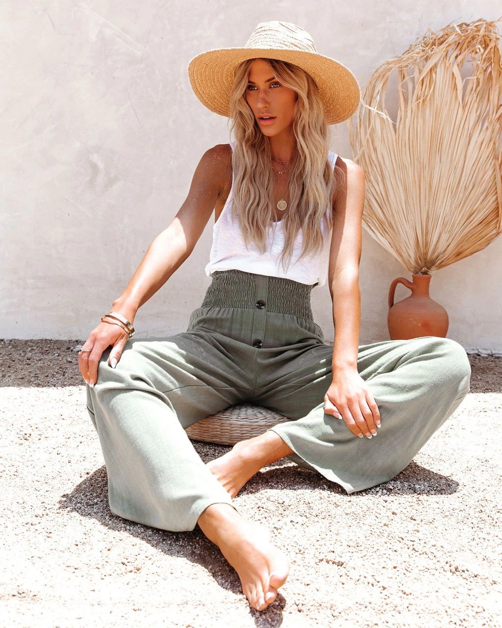 gypsy High Waist Flare Pants