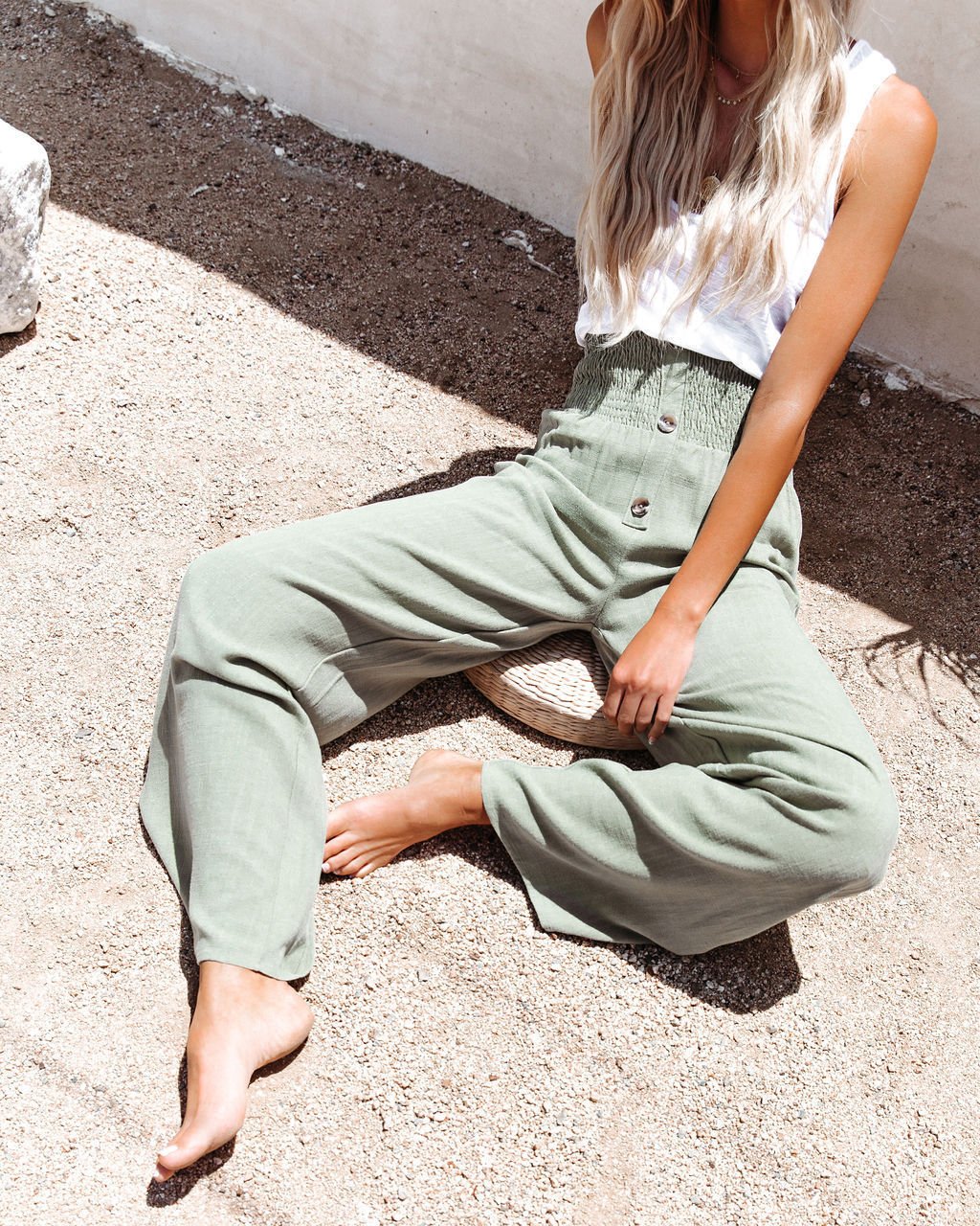 bohemian High Waist Flare Pants