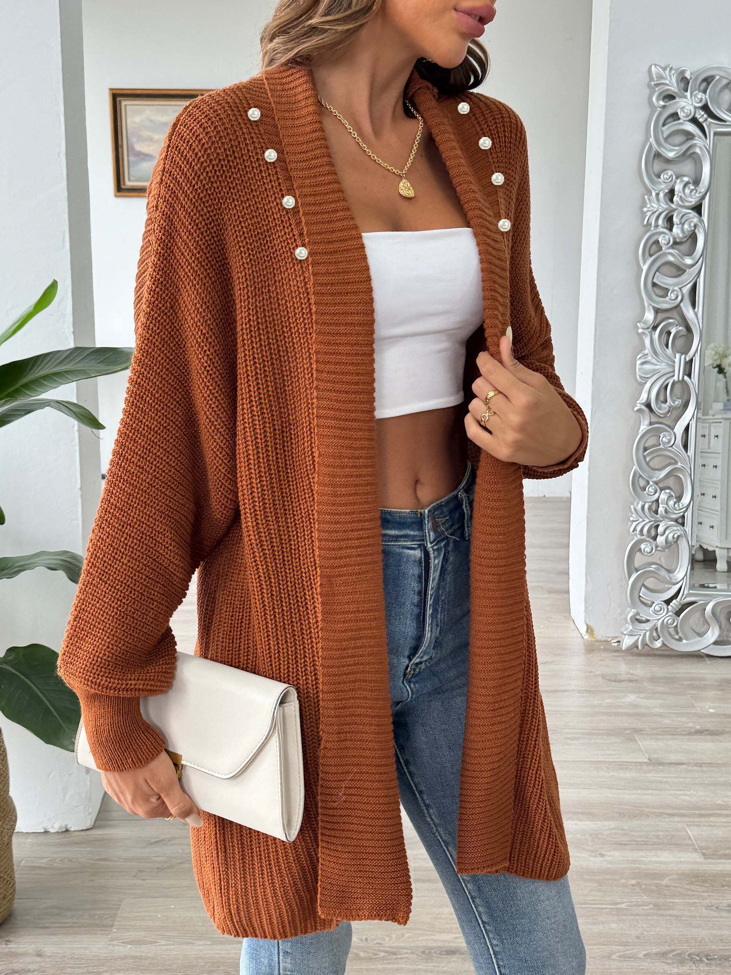 bohemian Women's Winter Sweater Cardigan