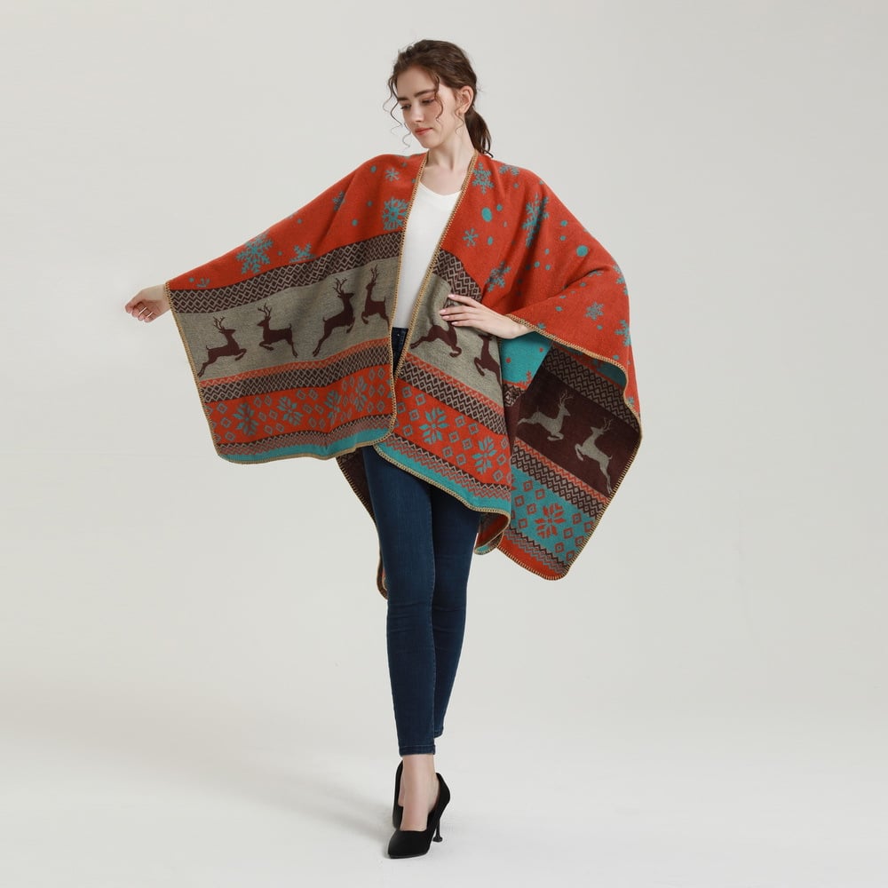 bohemian Cashmere Split Scarf