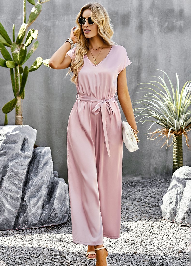 boho Jumpsuit Women Summer Chic