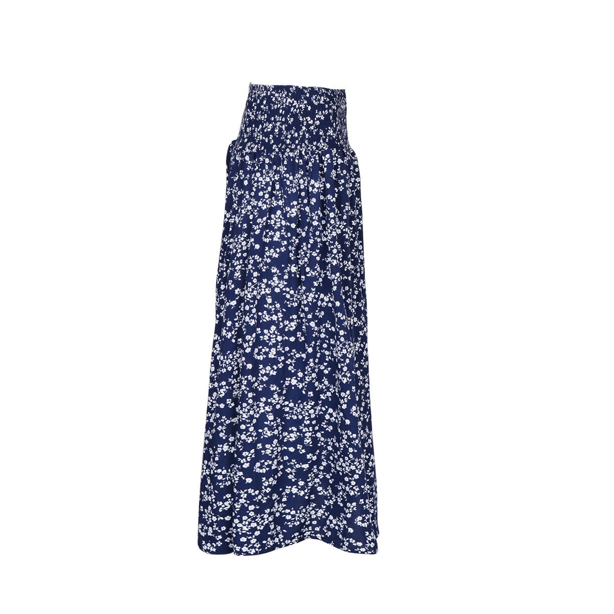 bohemian Floral Midi Skirt