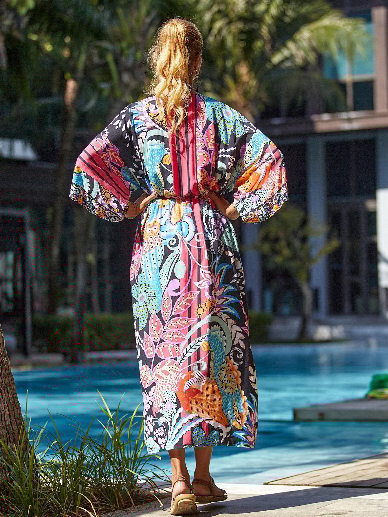 hippie Kimono Beach Cover-Up