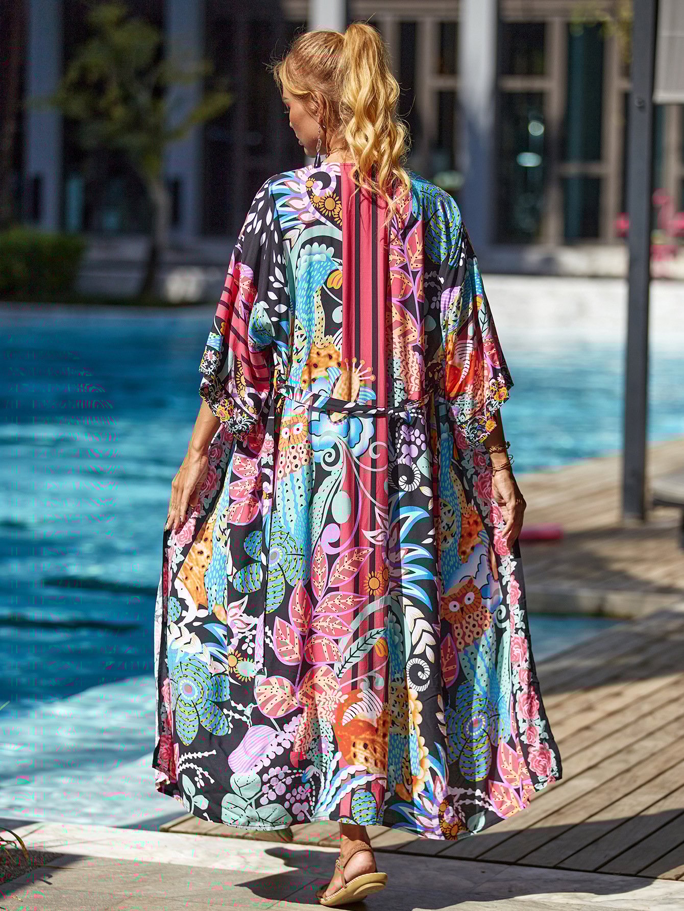 hippie Kimono Beach Cover-Up