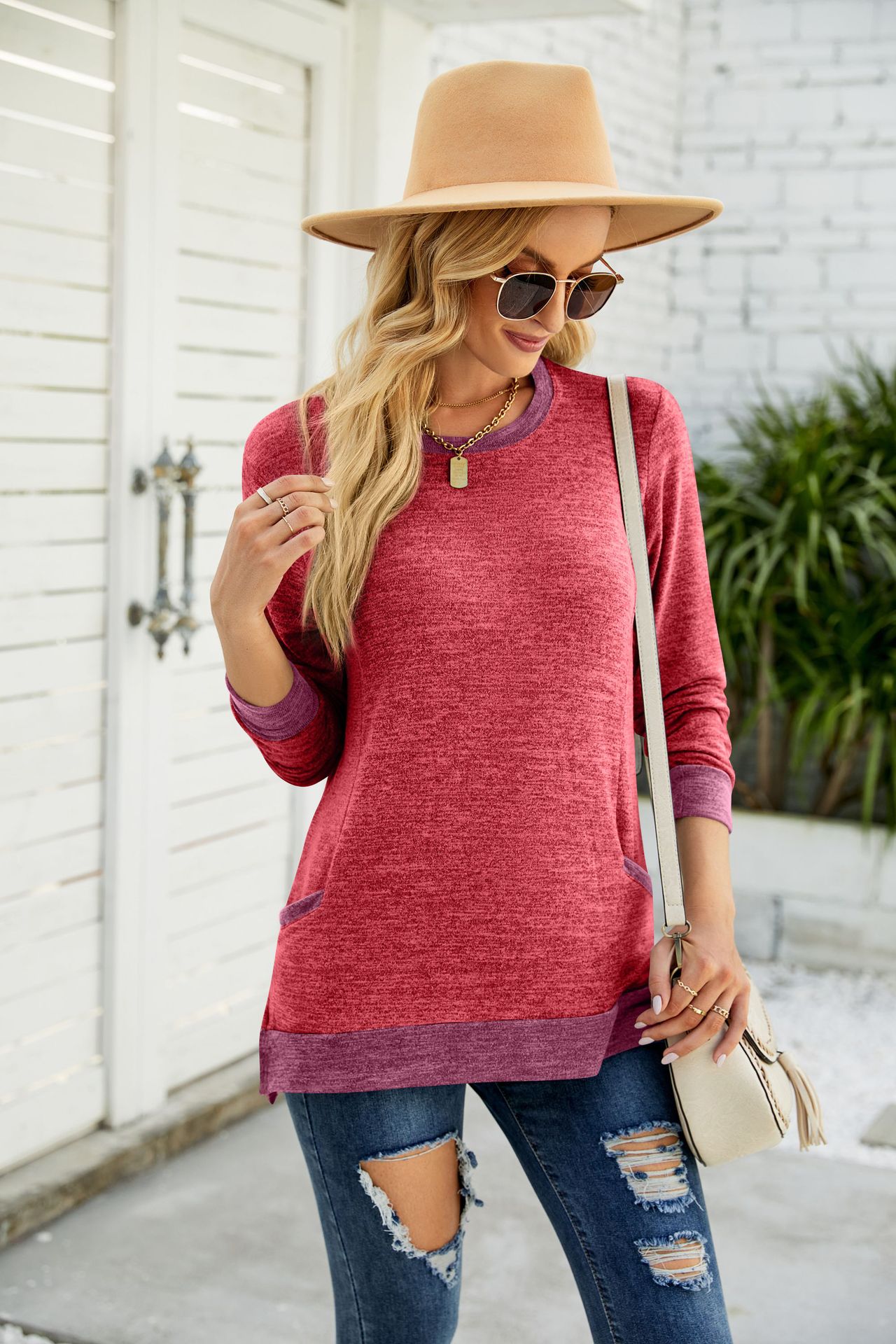 Cozy bohemian Pullover for Women