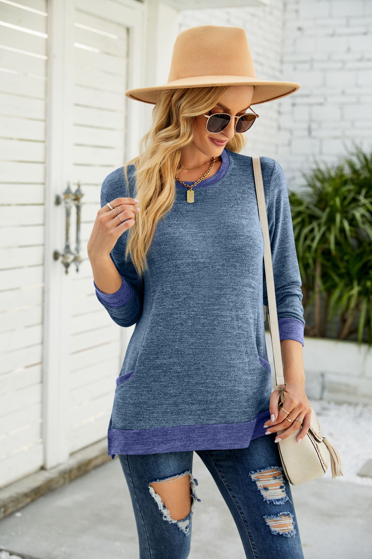 Cozy bohemian Pullover for Women
