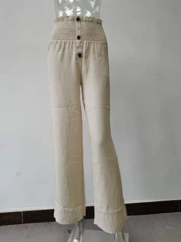 bohemian High Waist Flare Pants