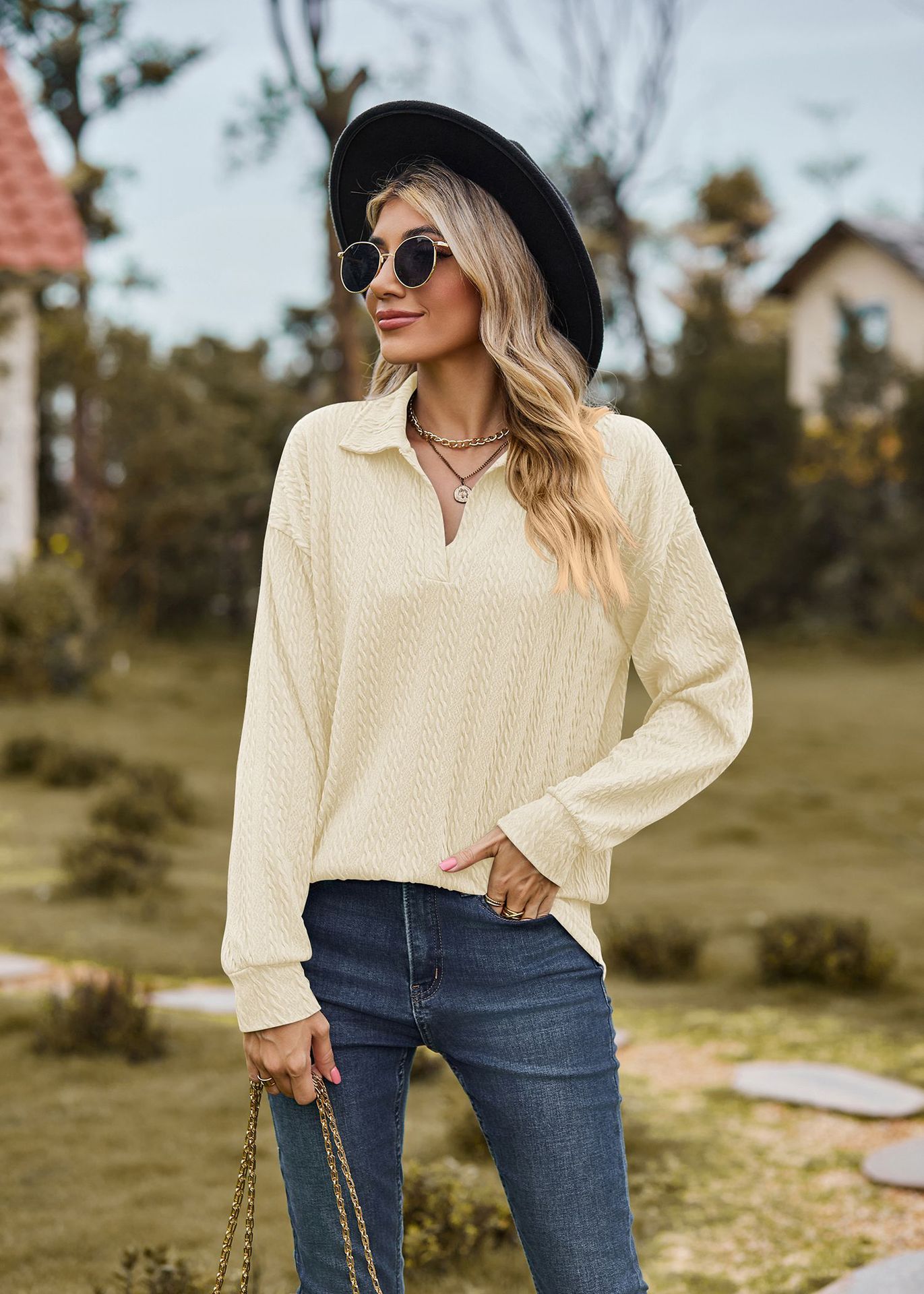 Cozy bohemian Sweater for Women