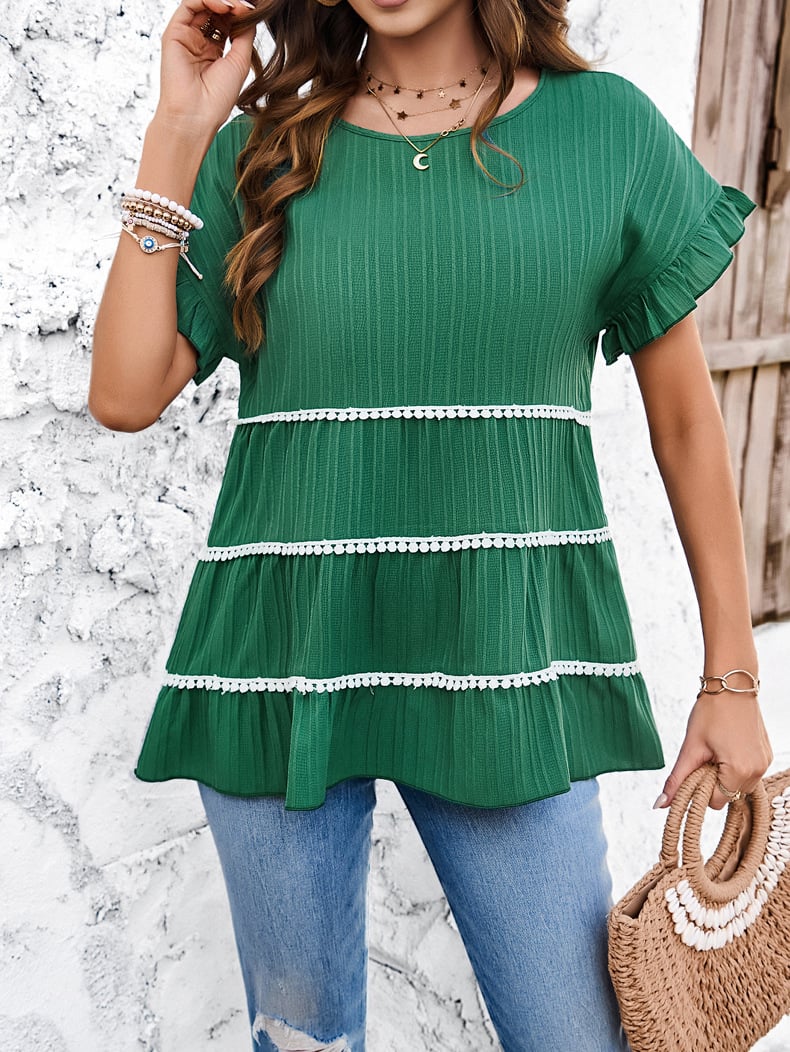 gypsy Loose Blouse Spring Summer