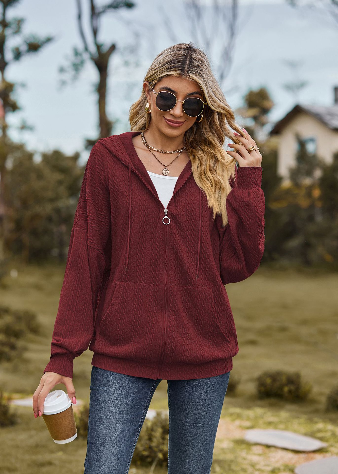 gypsy Pocket Long Sleeve Sweater