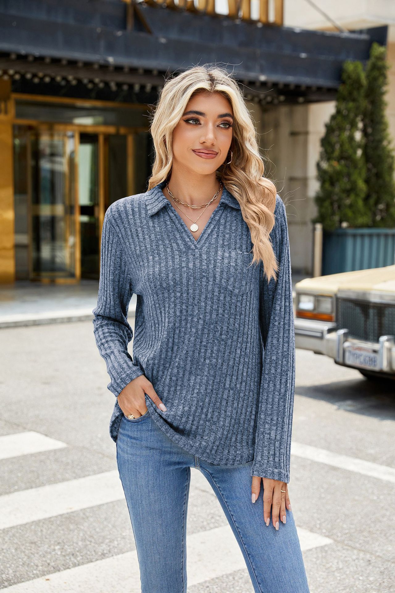 Cozy bohemian Long Sleeve Sweater
