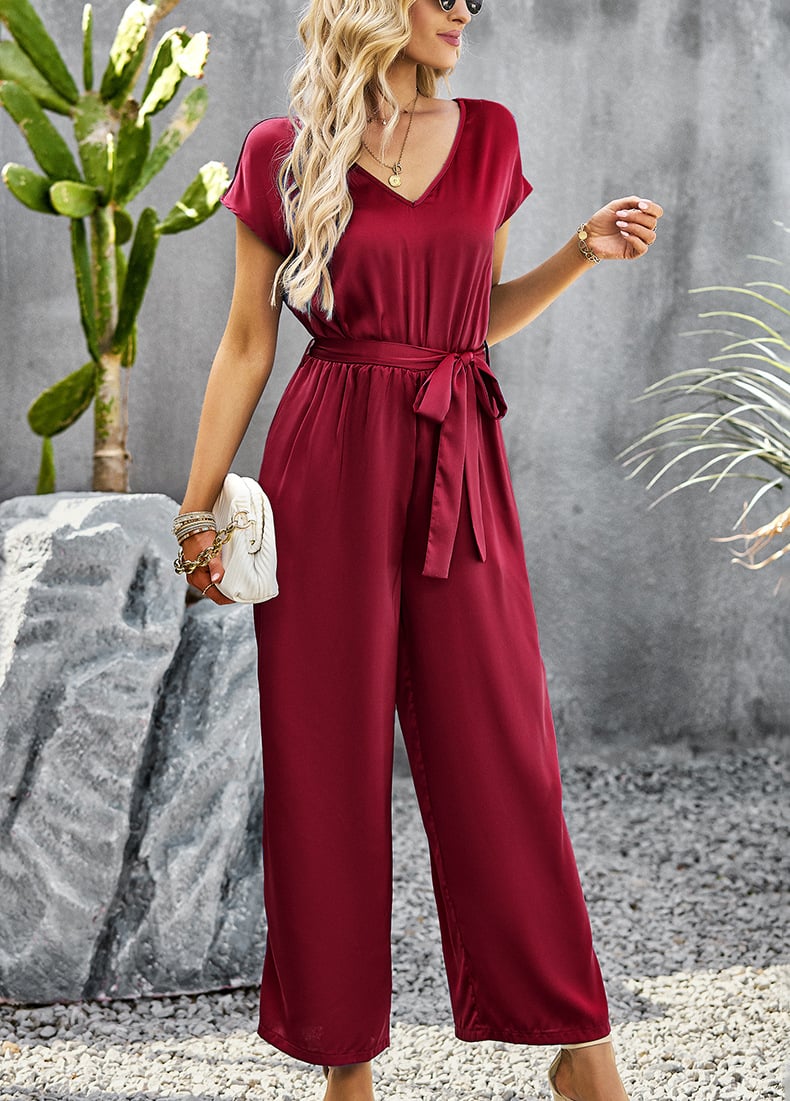 boho Jumpsuit Women Summer Chic