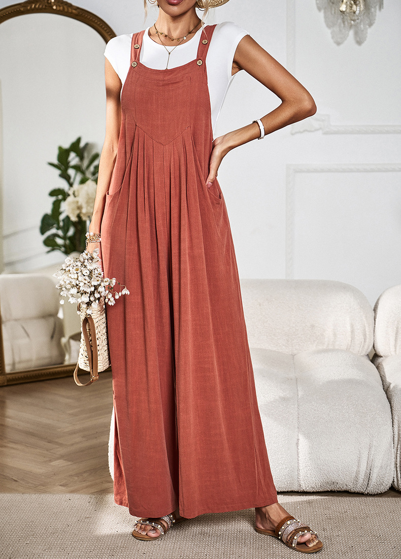 gypsy Wide Leg Jumpsuit Summer