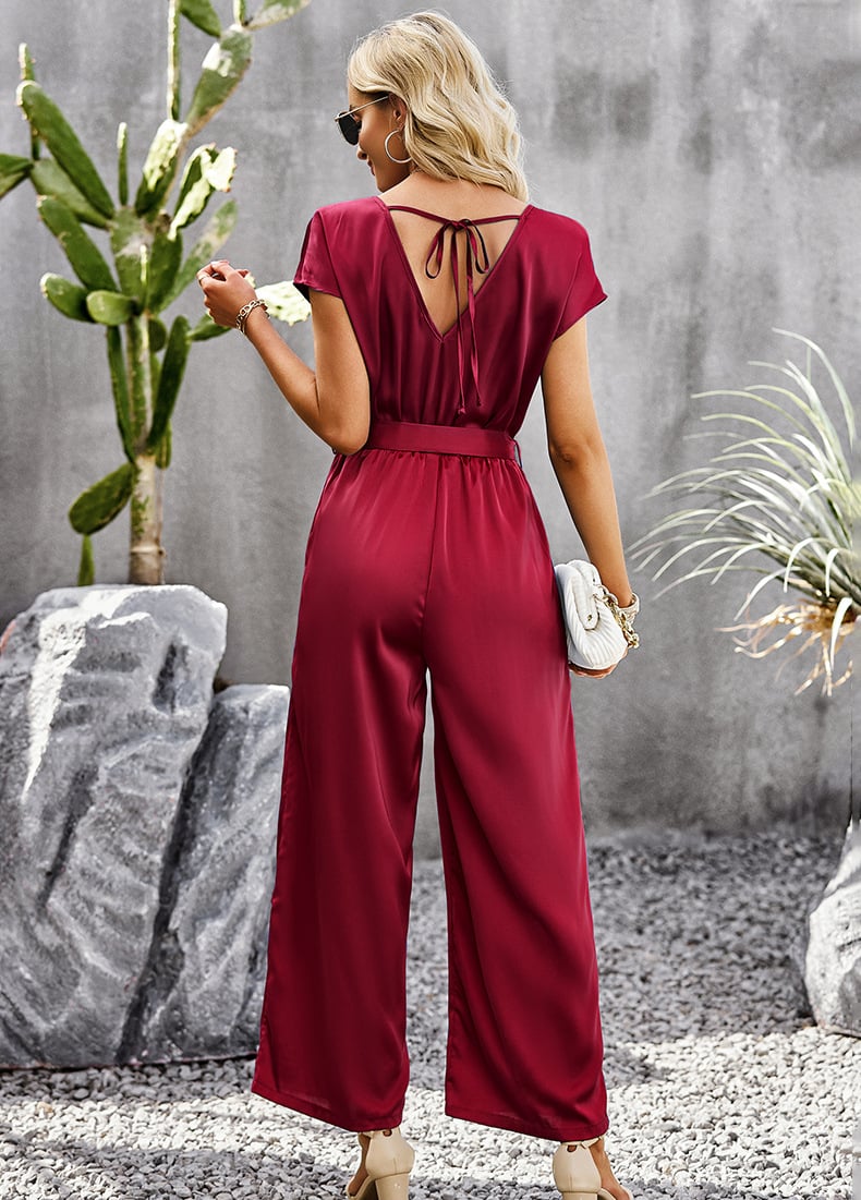 boho Jumpsuit Women Summer Chic