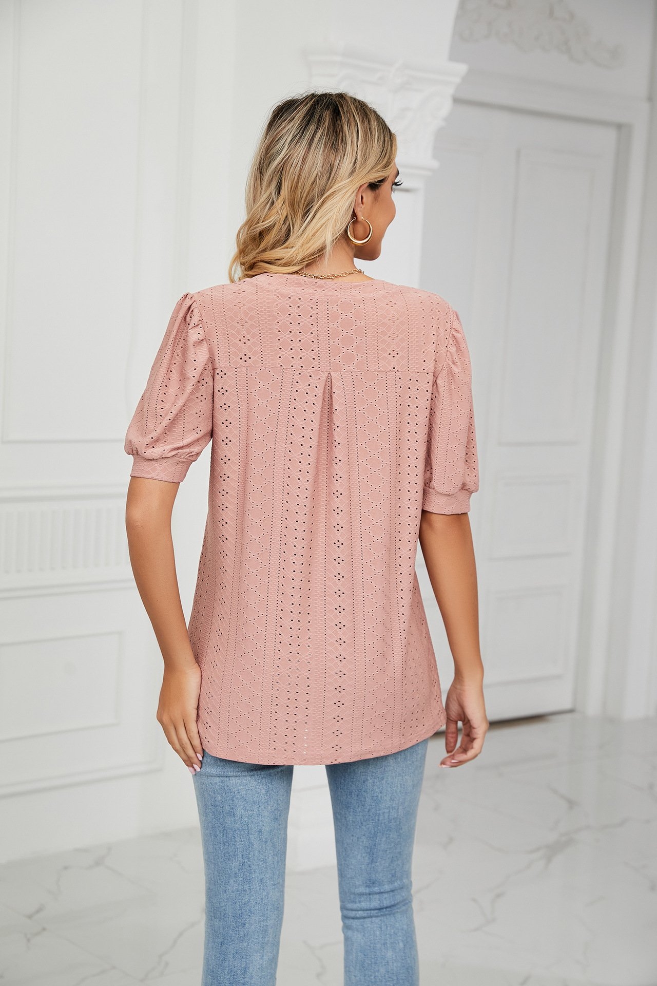 vintage Puff Sleeve Blouse