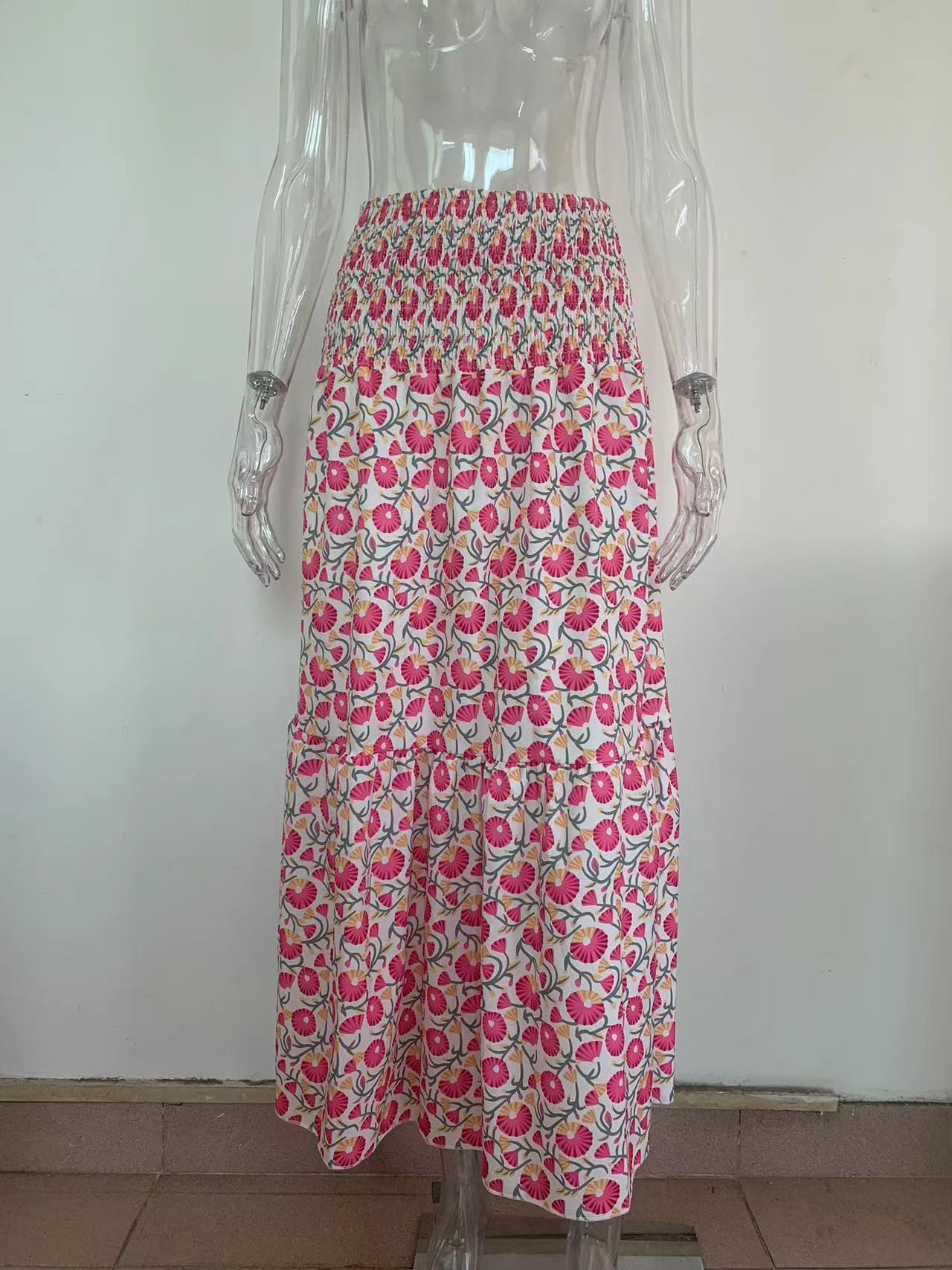 gypsy Floral Maxi Skirt