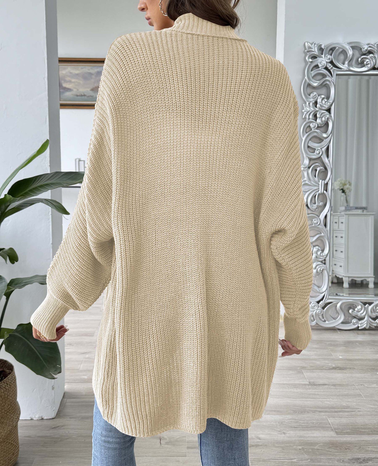 boho Women's Winter Sweater Cardigan