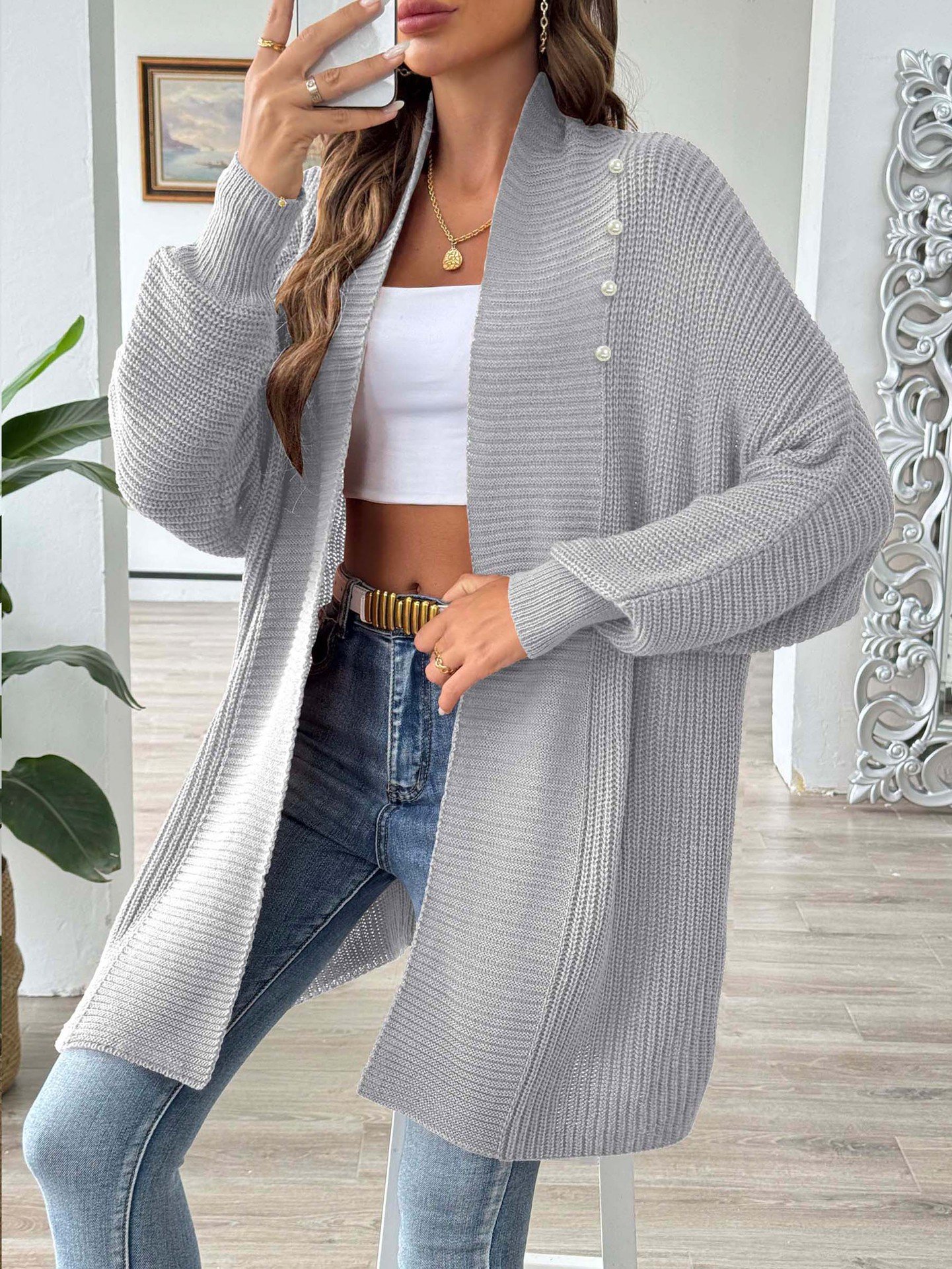 bohemian Women's Winter Sweater Cardigan
