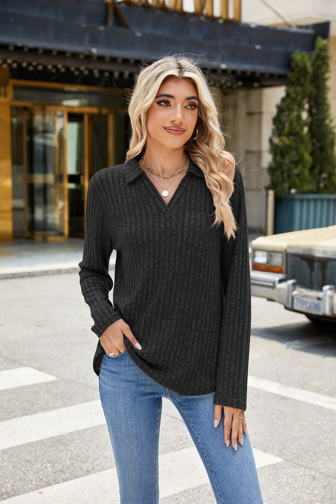 Cozy boho Long Sleeve Sweater
