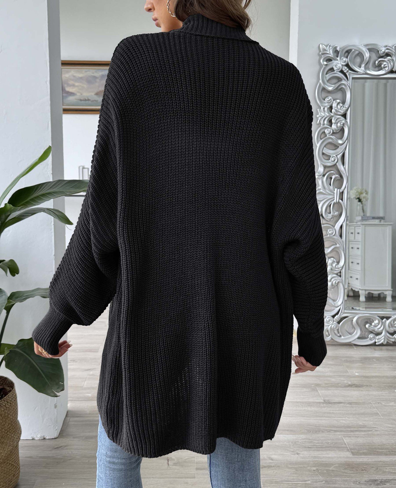 vintage Women's Winter Sweater Cardigan