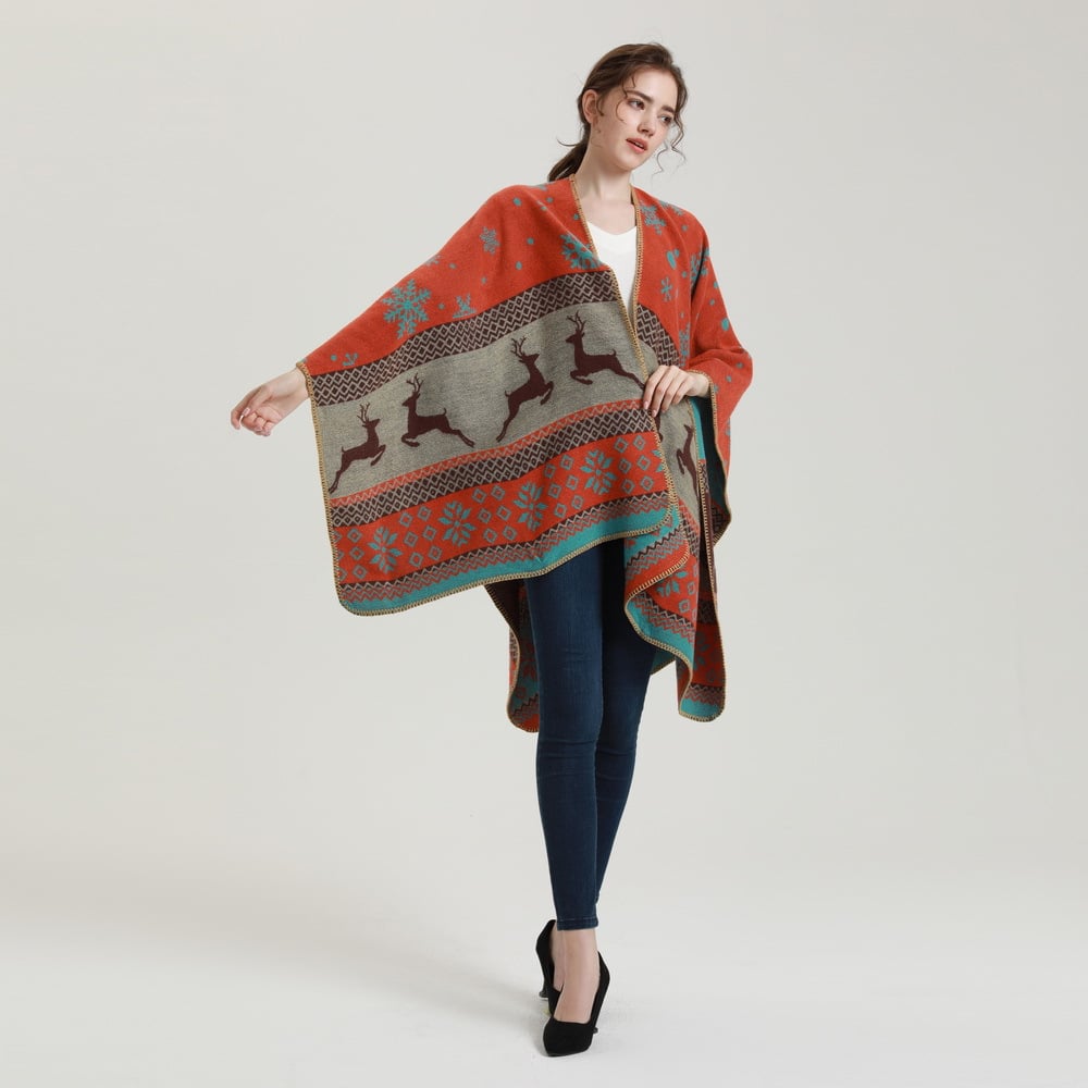 bohemian Cashmere Split Scarf