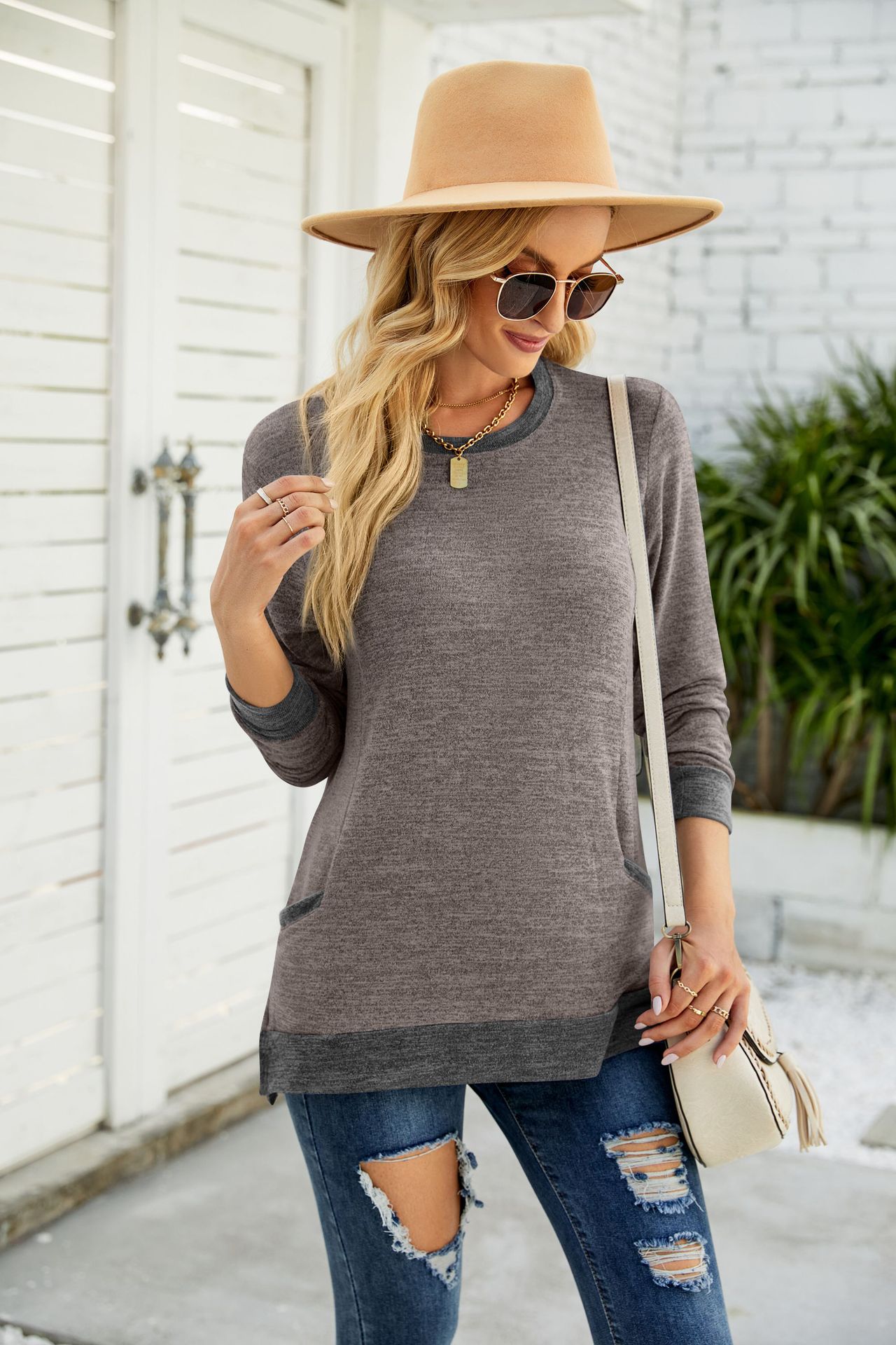 Cozy boho Pullover for Women
