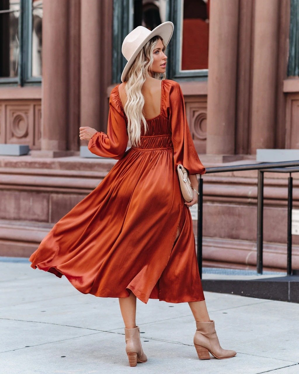 Elegant gypsy Dress Swing Style