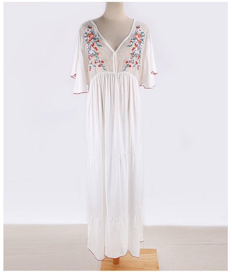 hippie Dress Beach Cover-up Style