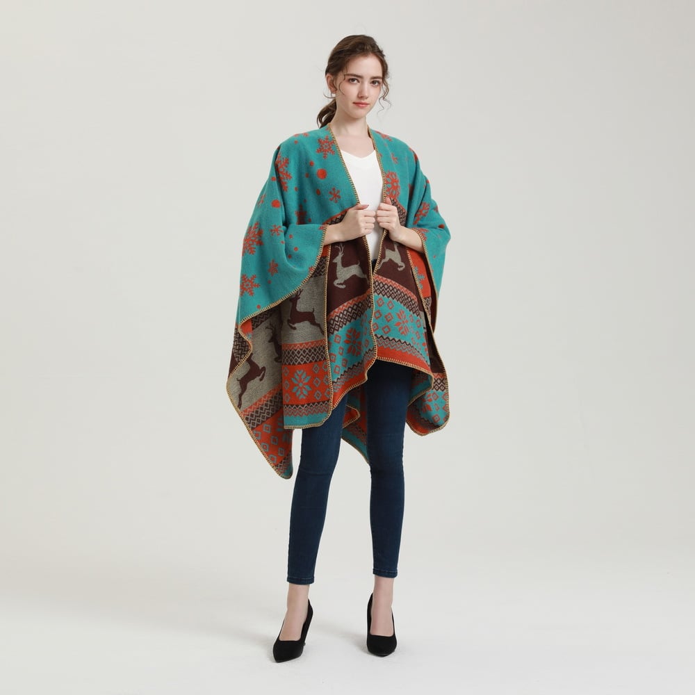 bohemian Cashmere Split Scarf
