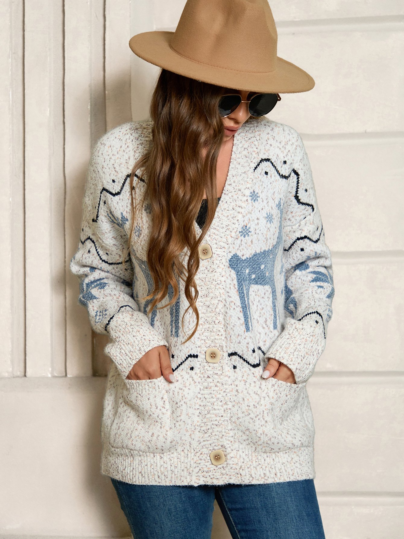 Cozy boho Sweater Cardigan Women